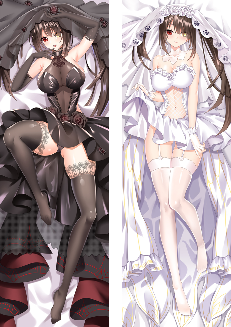 Date A Live Tokisaki Kurumi Anime Dakimakura Pillow 3D Japanese Lover Pillowcase