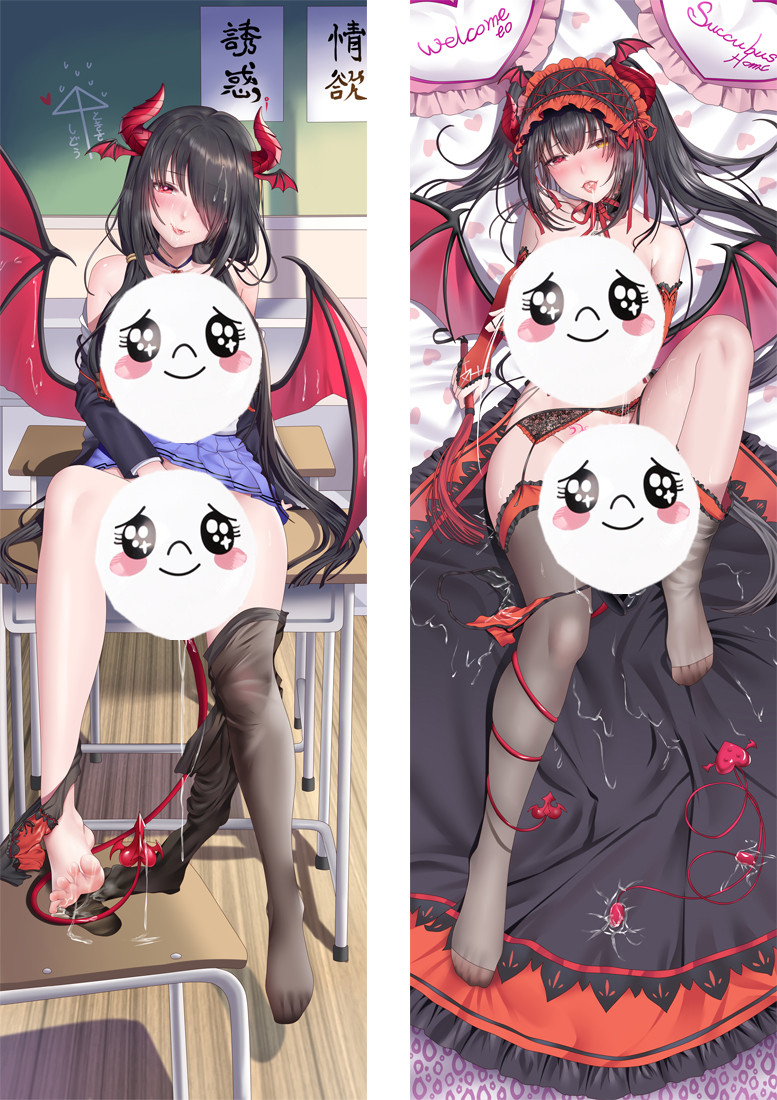 Date A Live Tokisaki Kurumi Anime Dakimakura Pillow 3D Japanese Lover Pillowcase