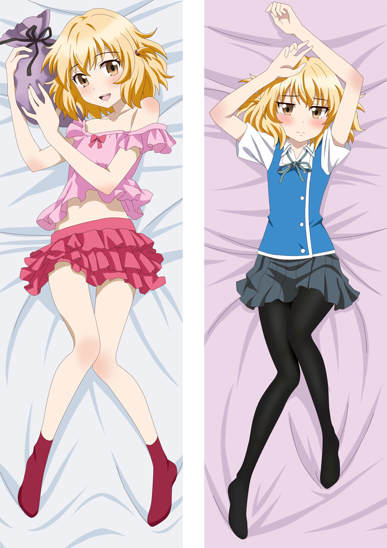 D-Frag! Roka Shibasaki Anime Dakimakura Pillow 3D Japanese Lover Pillowcase