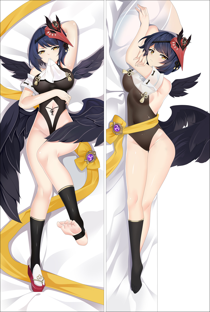 Genshin Impact Sara Anime Dakimakura Japanese Hugging Body Pillow Covers