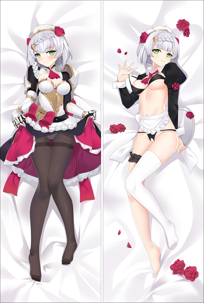 Noelle Genshin Impact Anime Dakimakura Japanese Hugging Body Pillow Covers