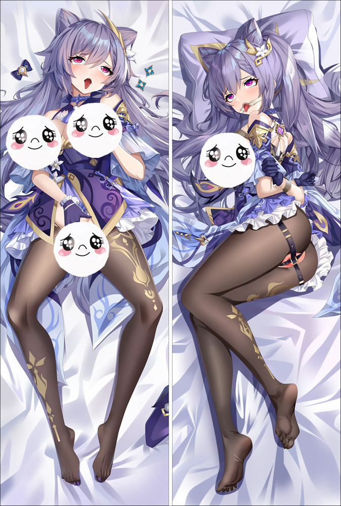 Genshin Impact Keqing Anime Dakimakura Japanese Hugging Body Pillow Covers