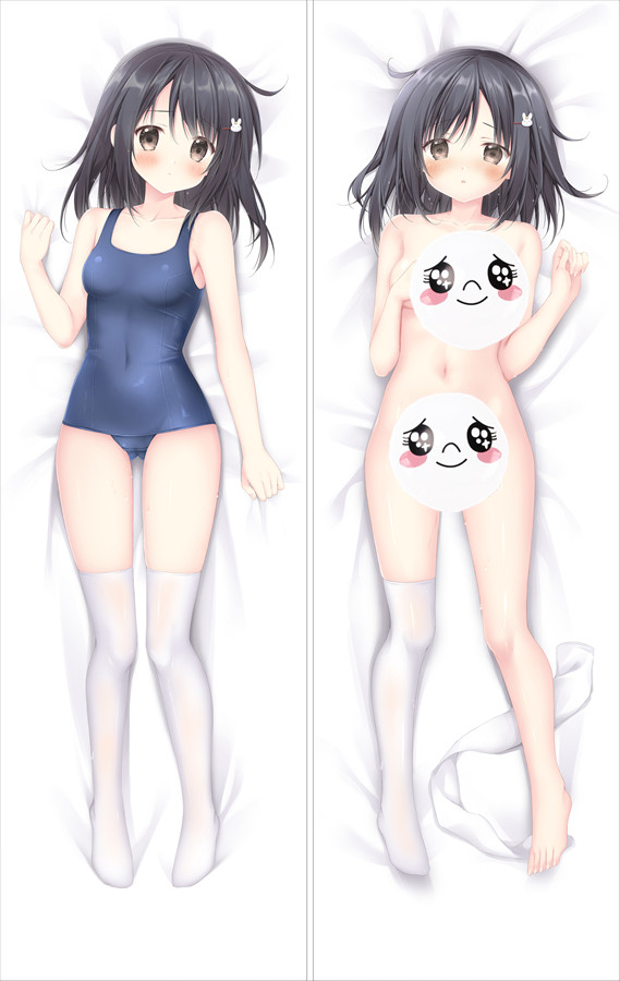 Original Riko Korie chan School Swimsuit Anime Dakimakura Pillow 3D Japanese Lover Pillows