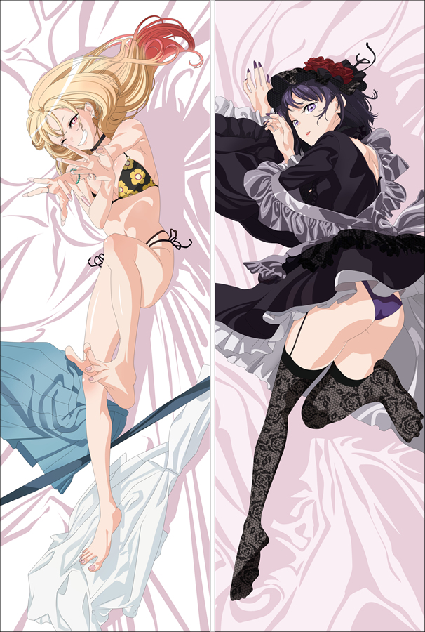 My Dress Up Darling Kitagawa Marin Anime Dakimakura Pillow 3D Japanese Lover Pillows