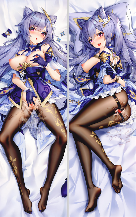 Genshin Impact Keqing Anime body dakimakura japenese love pillow cover