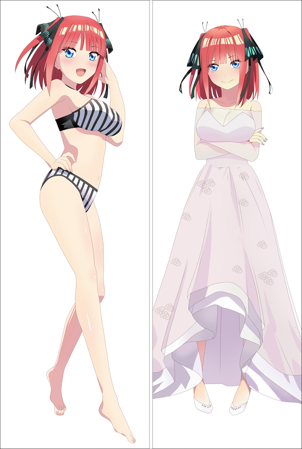 The Quintessential Quintuplets Nakano Nino Anime body dakimakura japenese love pillow cover