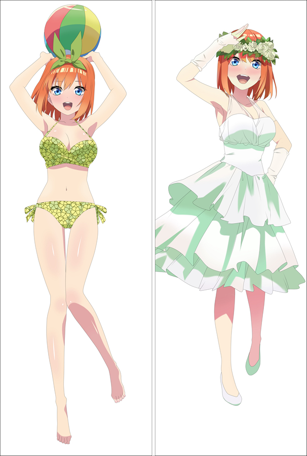 The Quintessential Quintuplets Nakano Yotsuba Anime body dakimakura japenese love pillow cover