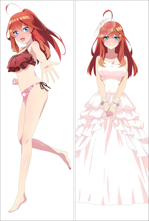 The Quintessential Quintuplets Nakano Itsuki Anime body dakimakura japenese love pillow cover