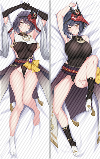 Kujo Sara Genshin Impact Anime Dakimakura Pillow 3D Japanese Lover Pillows