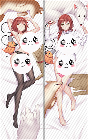 Chainsaw Man Makima Anime Dakimakura Pillow 3D Japanese Lover Pillows