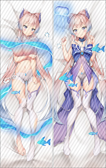 Sangonomiya Kokomi Genshin Impact Anime Dakimakura Pillow 3D Japanese Lover Pillows