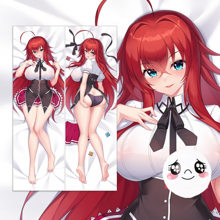 High School DxD Rias Gremory Anime Dakimakura Pillow 3D Japanese Lover Pillows