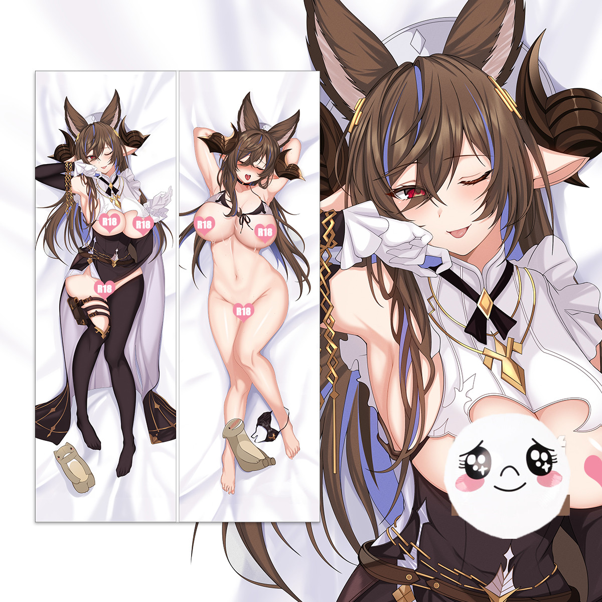 Granblue Fantasy Galleon Anime body dakimakura japenese love pillow cover