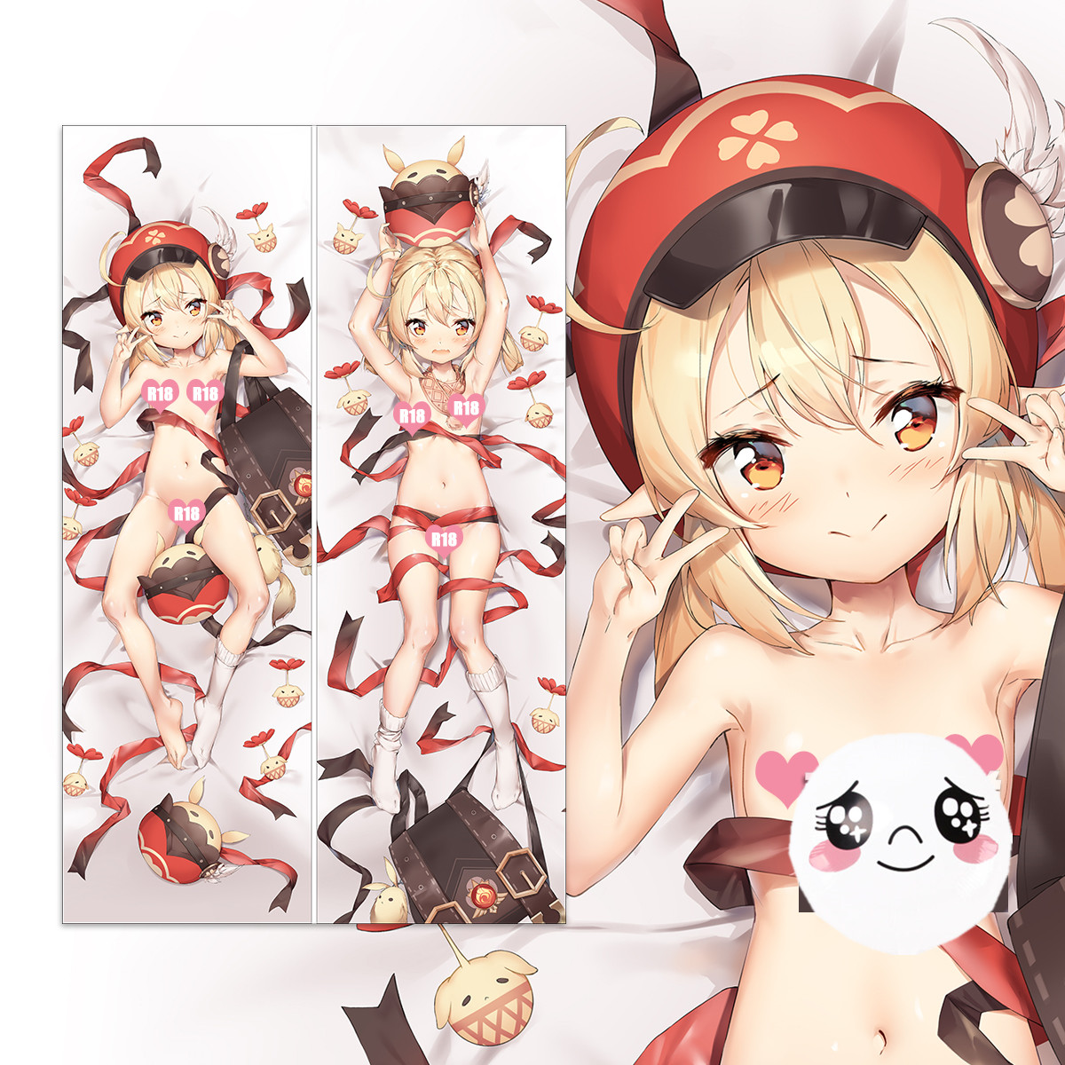 Genshin Impact Keqing Anime body dakimakura japenese love pillow cover