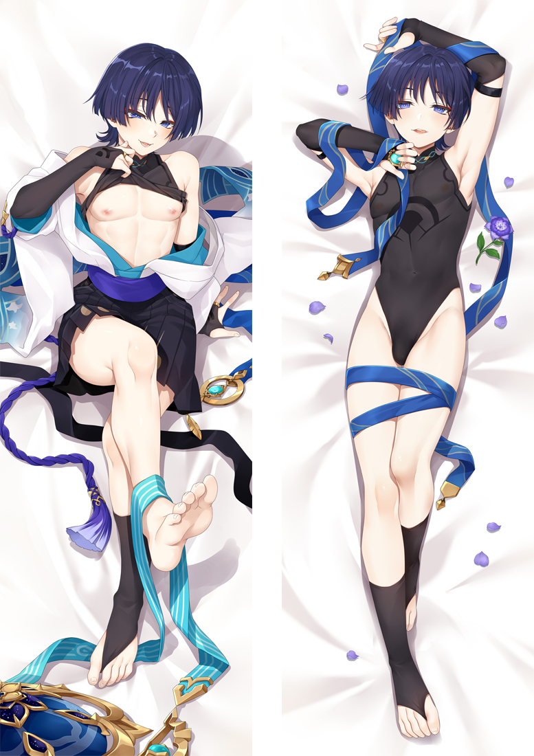 Genshin Impact Scaramouche Anime Dakimakura Pillow 3D Japanese Lover Pillow