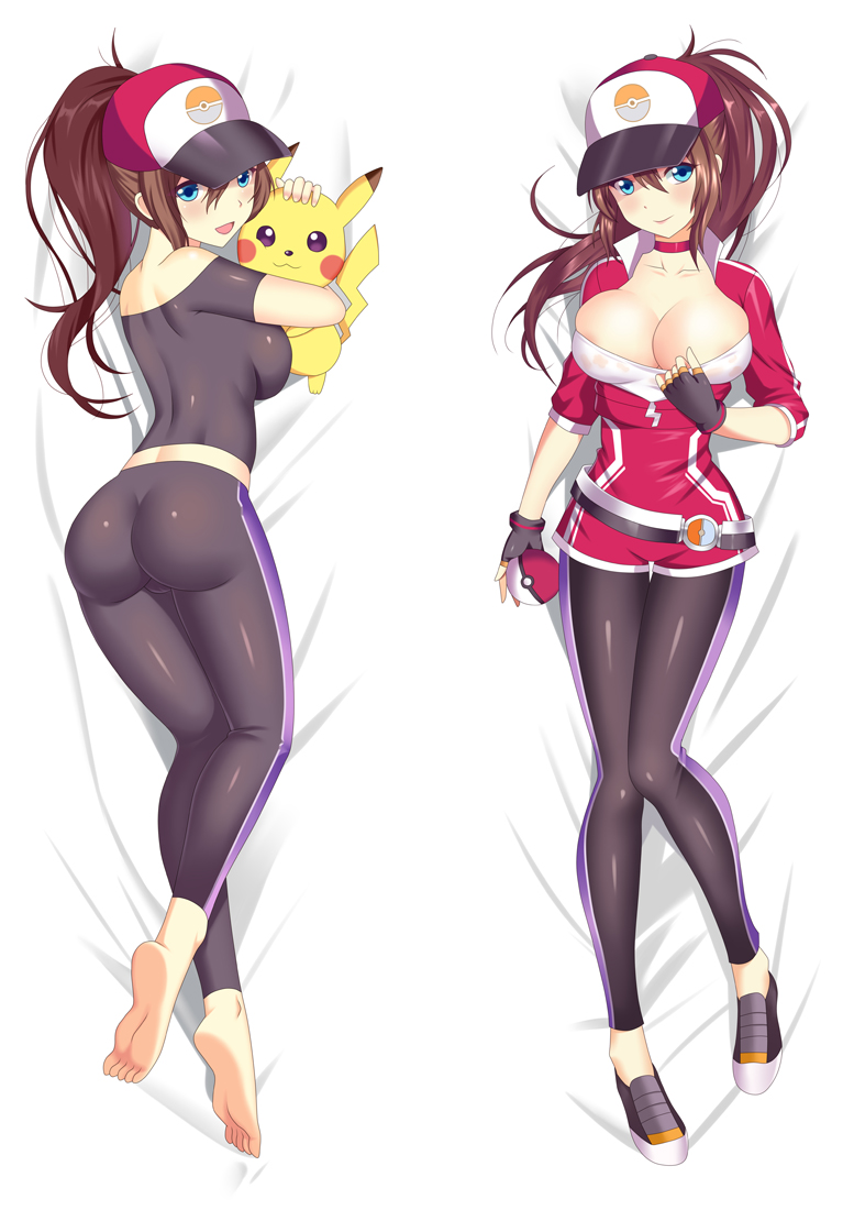 Pokemon Go Team Leader Valor Anime Dakimakura Pillow 3D Japanese Lover Pillow