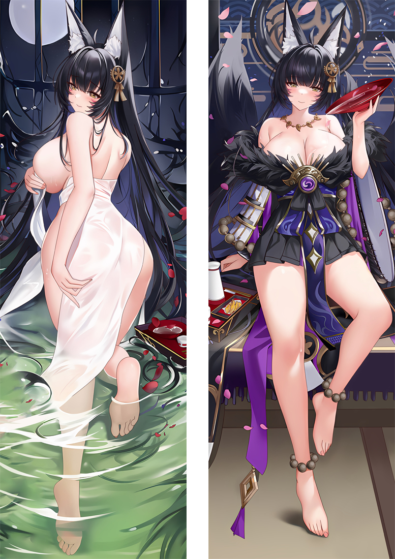 Azur Lane IJN Musashi Anime Dakimakura Pillow 3D Japanese Lover Pillow