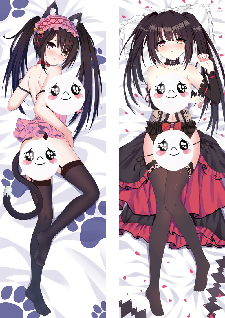 Date A Live Tokisaki Kurumi Anime Dakimakura Pillow 3D Japanese Lover Pillow