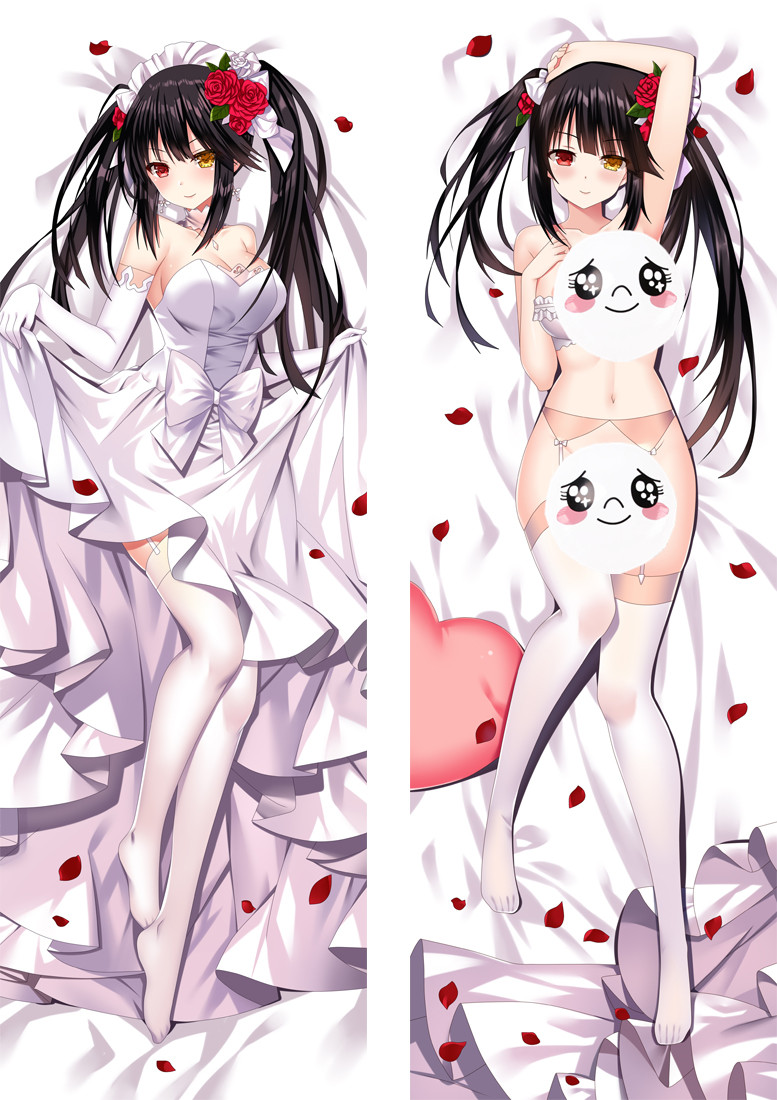 Date A Live Tokisaki Kurumi Anime Dakimakura Pillow 3D Japanese Lover Pillow