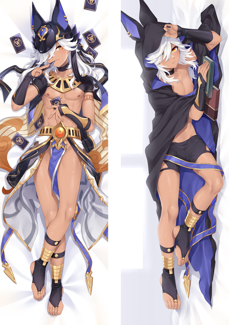 Genshin Impact Cyno Anime Dakimakura Pillow 3D Japanese Lover Pillow