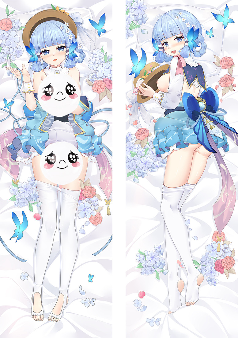 Genshin Impact Kamisato Ayaka Anime Dakimakura Pillow 3D Japanese Lover Pillow