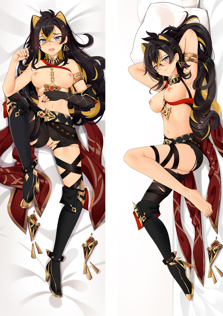 Genshin Impact Dehya Anime Dakimakura Pillow 3D Japanese Lover Pillow