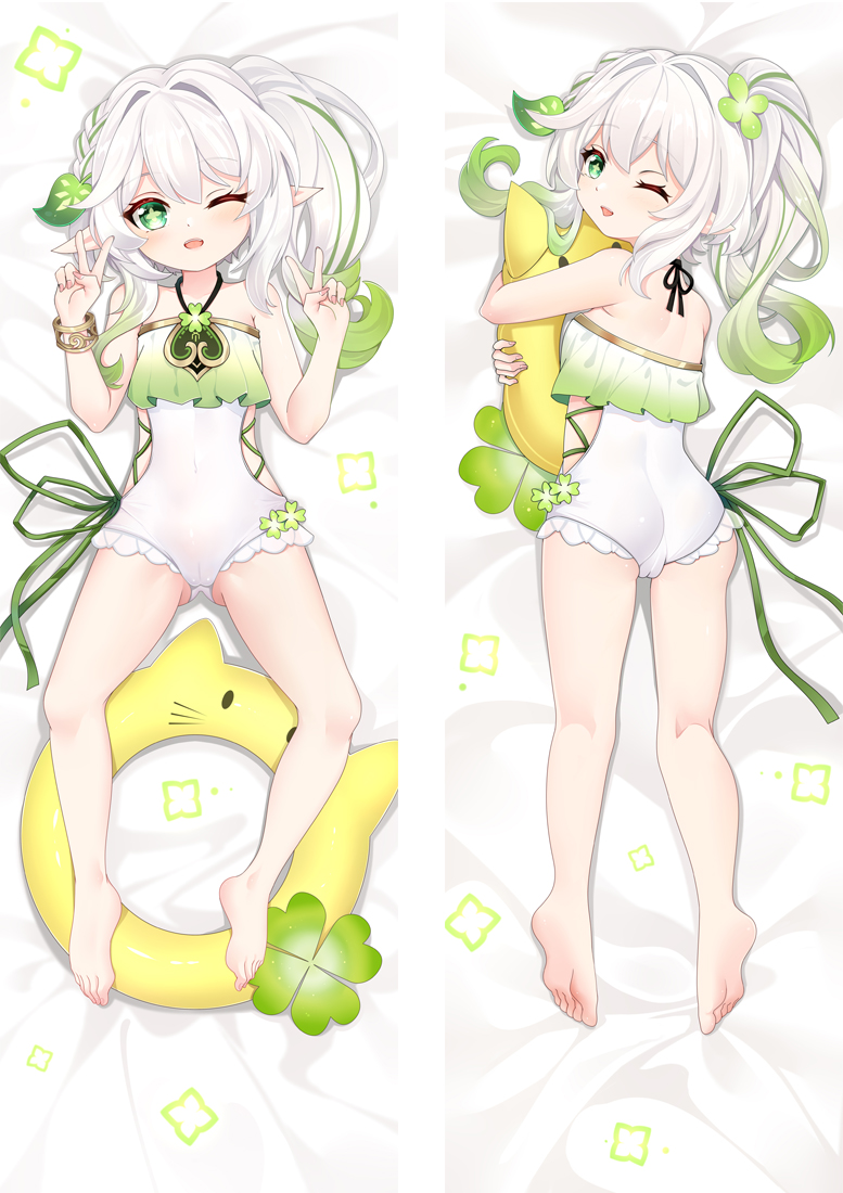 Genshin Impact Nahida Anime Dakimakura Pillow 3D Japanese Lover Pillow