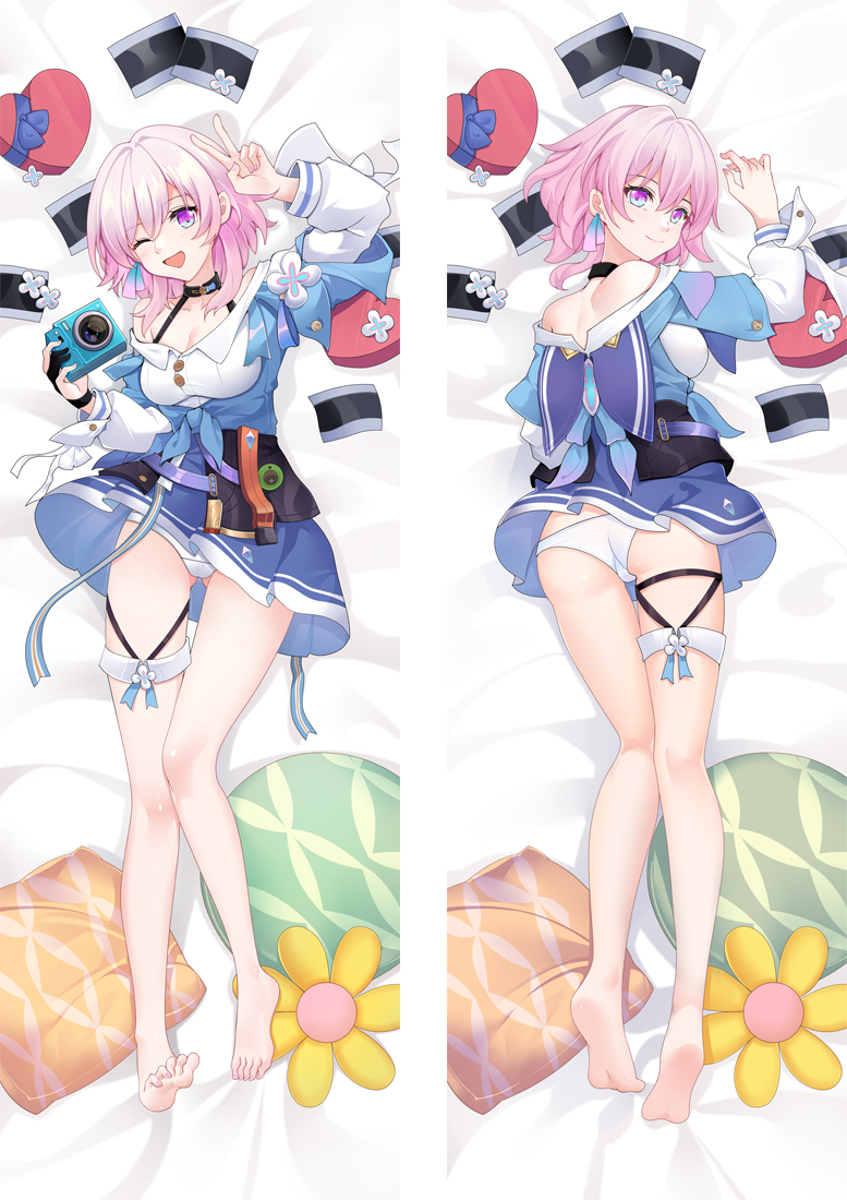 Honkai Star Rail March 7th Anime Dakimakura Pillow 3D Japanese Lover Pillow