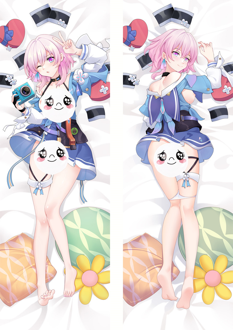 Honkai Star Rail March 7th Anime Dakimakura Pillow 3D Japanese Lover Pillow