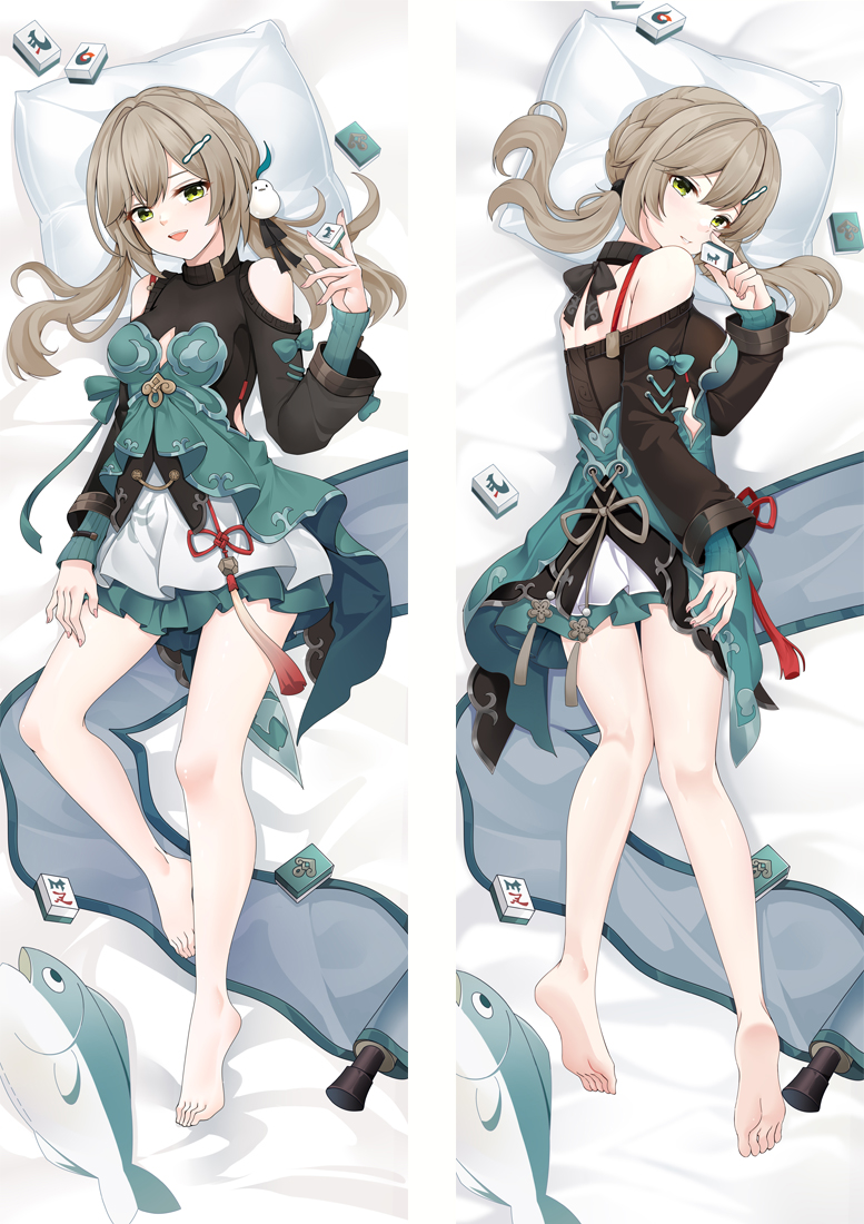 Honkai Star Rail Qingque Anime Dakimakura Pillow 3D Japanese Lover Pillow