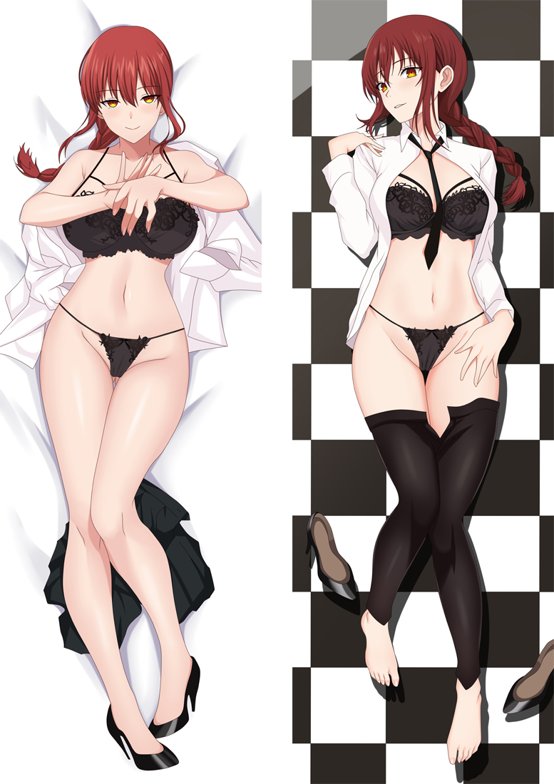 Chainsaw Man Makima Anime Dakimakura Pillow 3D Japanese Lover Pillow