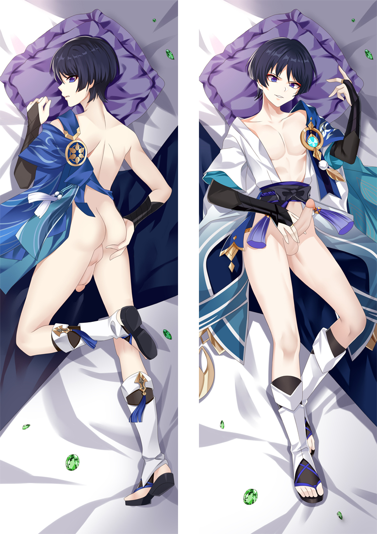 Genshin Impact Anime Dakimakura Pillow 3D Japanese Lover Pillow