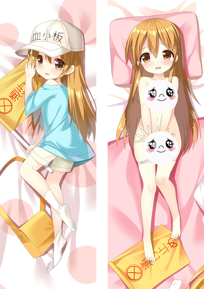 Cells at Work! Platelet Anime Dakimakura Pillow 3D Japanese Lover Pillow