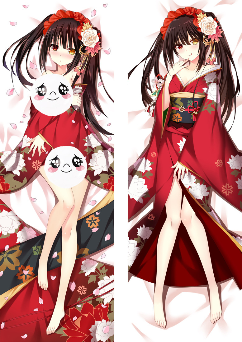 Date A Live Tokisaki Kurumi Anime Dakimakura Pillow 3D Japanese Lover Pillow