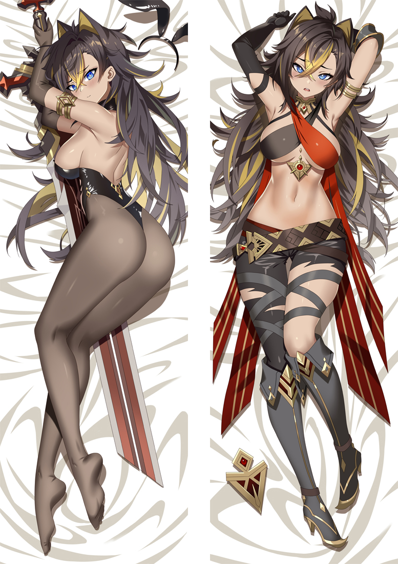 Genshin Impact Dehya Anime Dakimakura Pillow 3D Japanese Lover Pillow