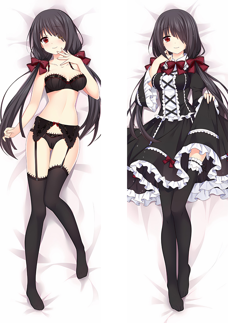 Date A Live Kurumi Tokisaki Anime Dakimakura Pillow 3D Japanese Lover Pillow