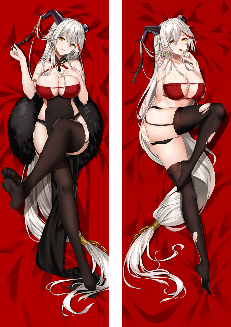 Azur Lane Aegir Anime Dakimakura Pillow 3D Japanese Lover Pillow