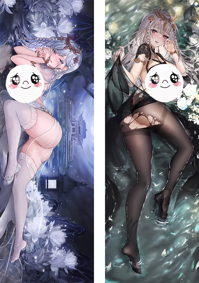 Azur Lane SMS Emden Anime Dakimakura Pillow 3D Japanese Lover Pillow