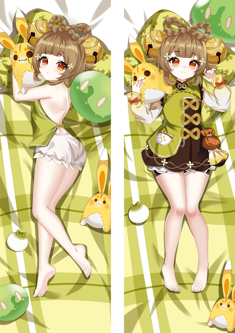 Genshin Impact Yaoyao Anime Dakimakura Pillow 3D Japanese Lover Pillow