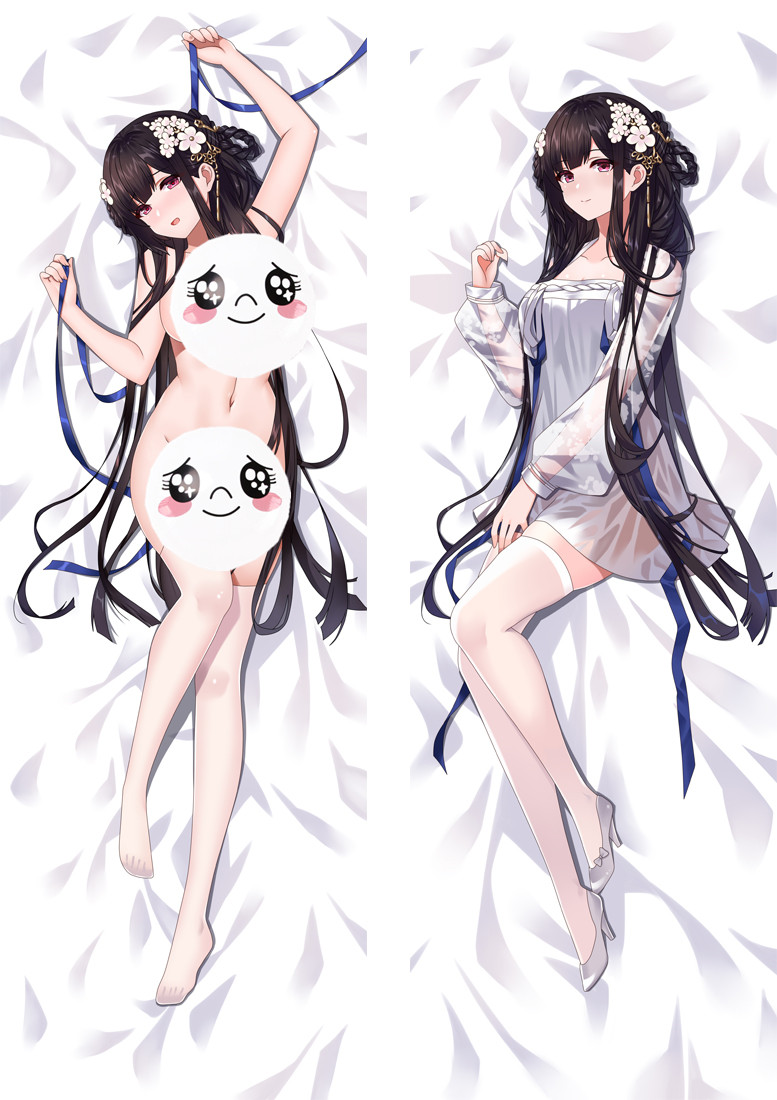 Azur Lane ROC Yat Sen Anime Dakimakura Pillow 3D Japanese Lover Pillow