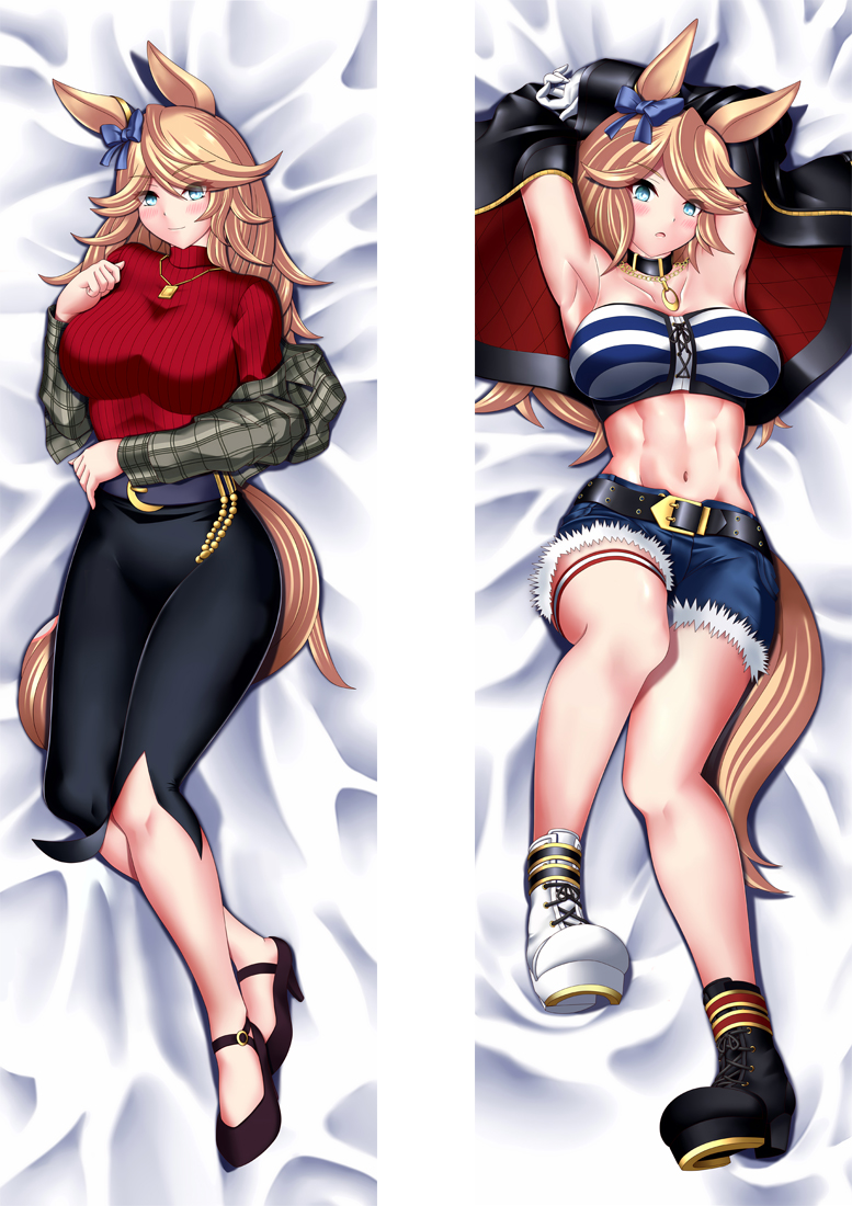 Umamusume Pretty Derby Tokai Teio Anime Dakimakura Pillow 3D Japanese Lover Pillow