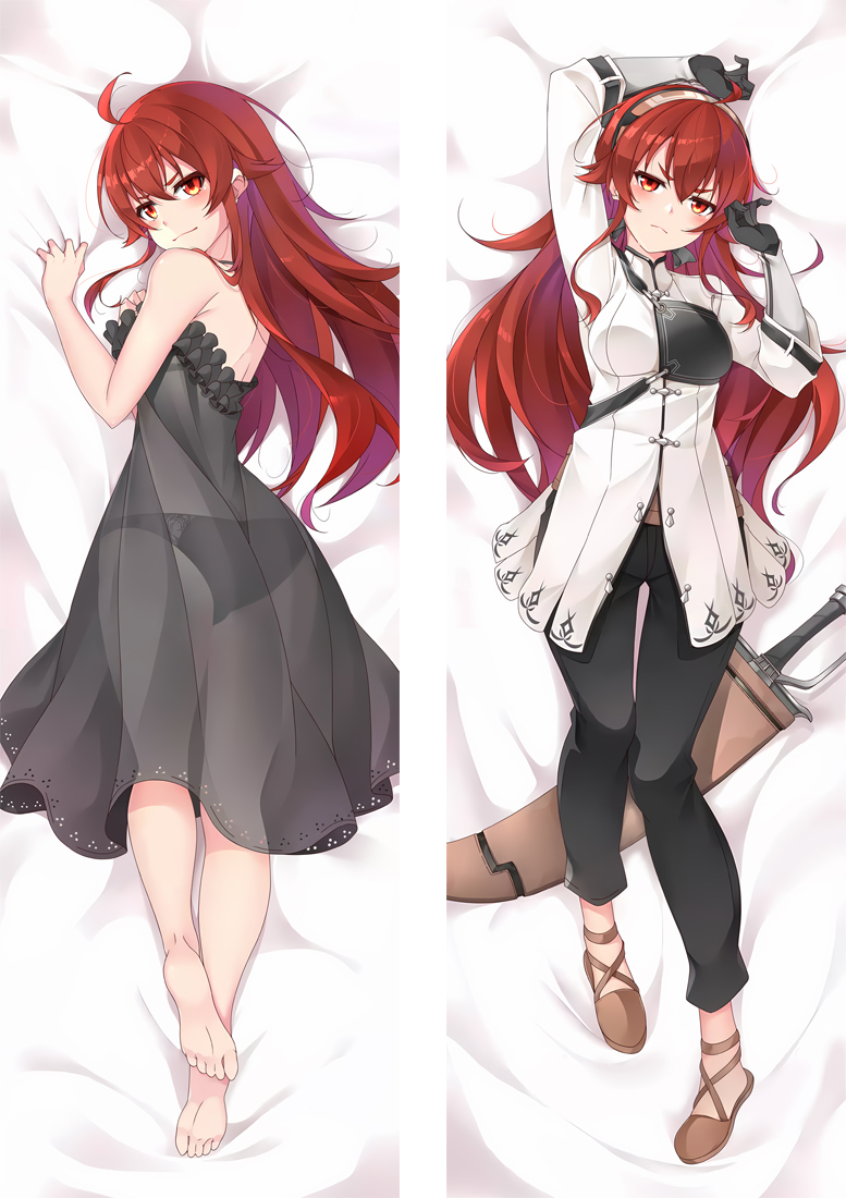 Mushoku Tensei Jobless Reincarnation Erisu Anime Dakimakura Pillow 3D Japanese Lover Pillow