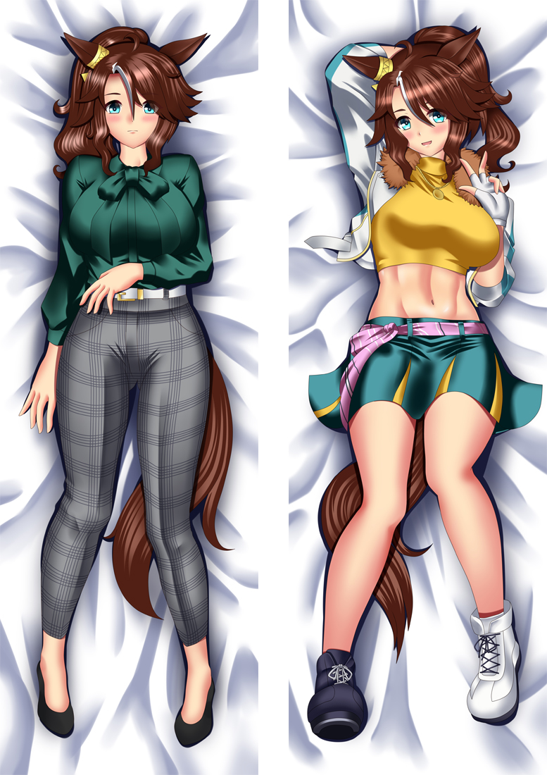 Umamusume Pretty Derby Tokai Teio Anime Dakimakura Pillow 3D Japanese Lover Pillow