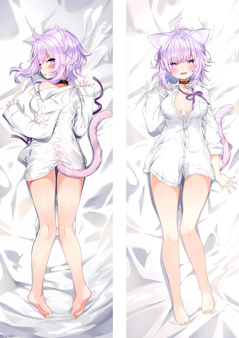 Virtual Youtuber Nekomata Okayu Anime Dakimakura Pillow 3D Japanese Lover Pillow