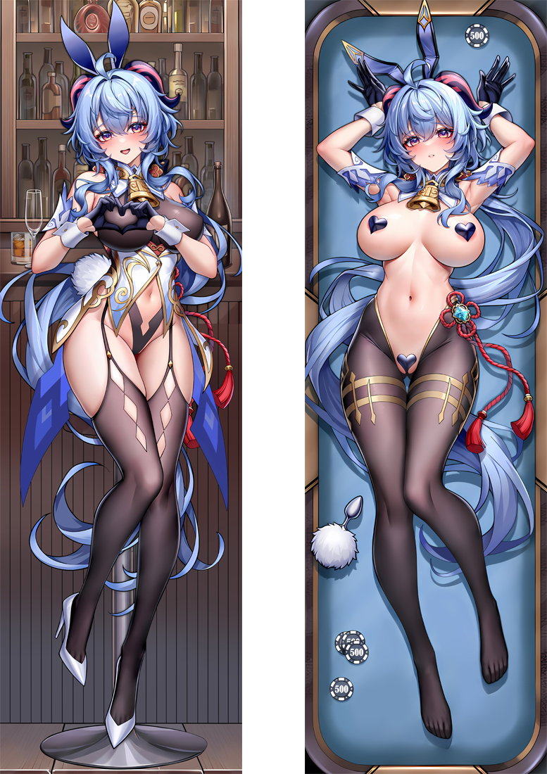 Genshin Impact Eula Anime Dakimakura Pillow 3D Japanese Lover Pillow