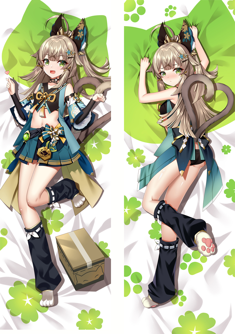 Genshin Impact Kirara Anime Dakimakura Pillow 3D Japanese Lover Pillow