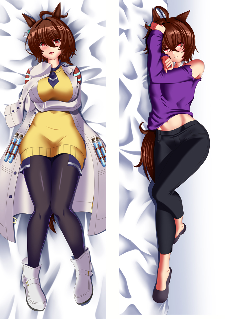 Umamusume Pretty Derby Rice Shower Anime Dakimakura Pillow 3D Japanese Lover Pillow