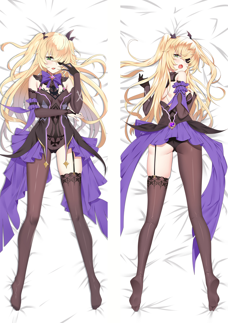 Genshin Impact Fischl Anime Dakimakura Pillow 3D Japanese Lover Pillow