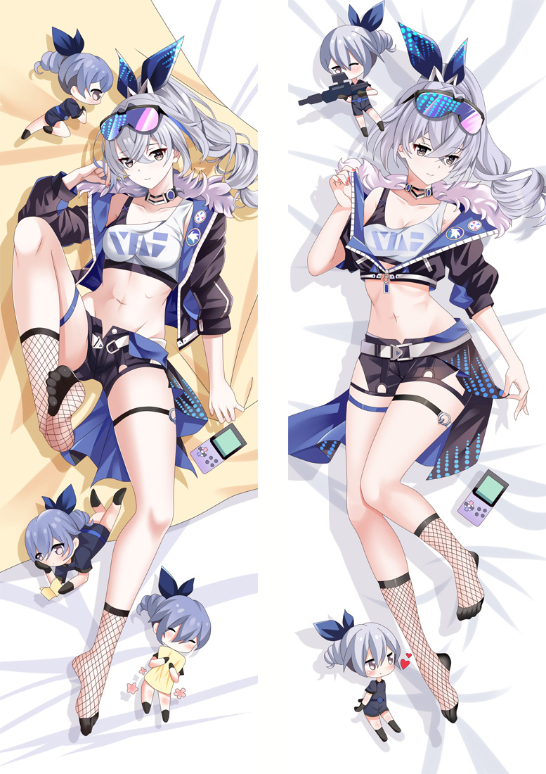 Honkai Star Rail Silver Wolf Anime Dakimakura Pillow 3D Japanese Lover Pillow