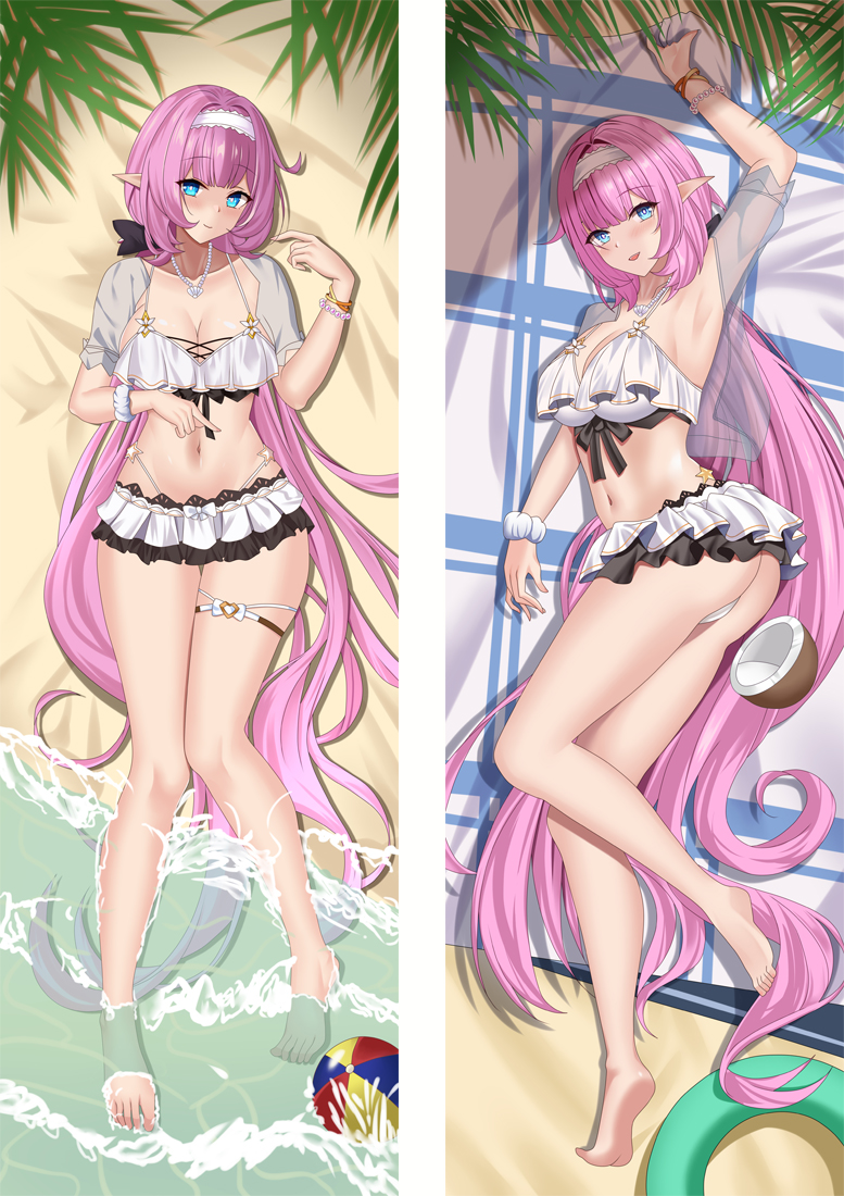 Honkai Impact 3rd Elysia Anime Dakimakura Pillow 3D Japanese Lover Pillow